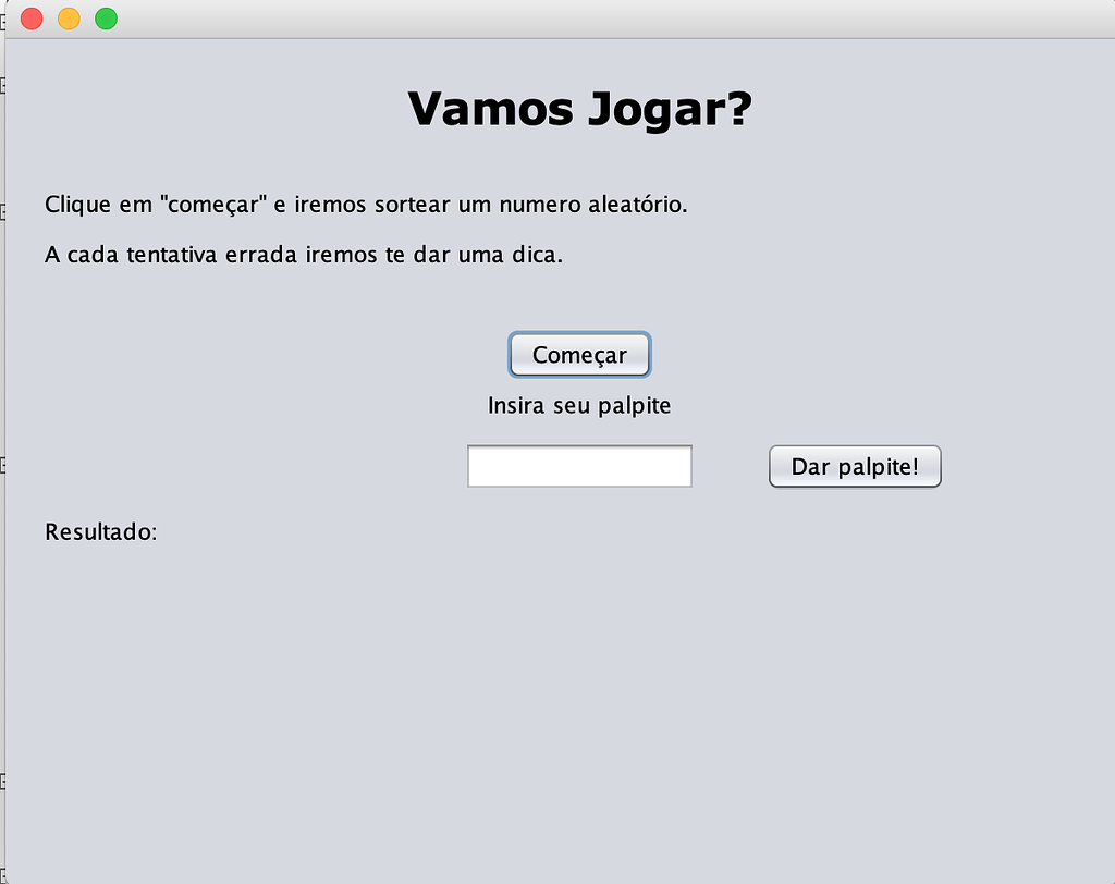 RESOLVIDO Exercício Jogo Descobrir numero aleatório Java GUJ