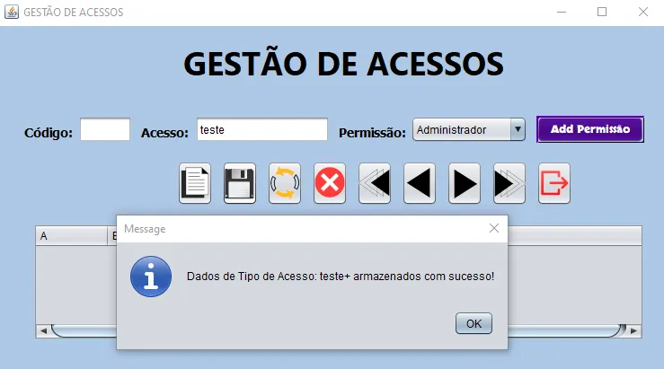 Dados Armazenados com Sucesso