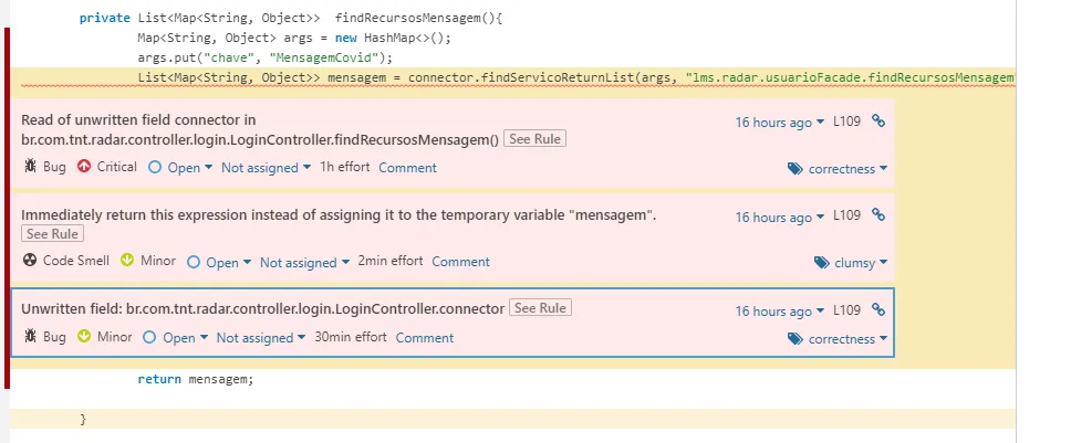 criticaSONARqube