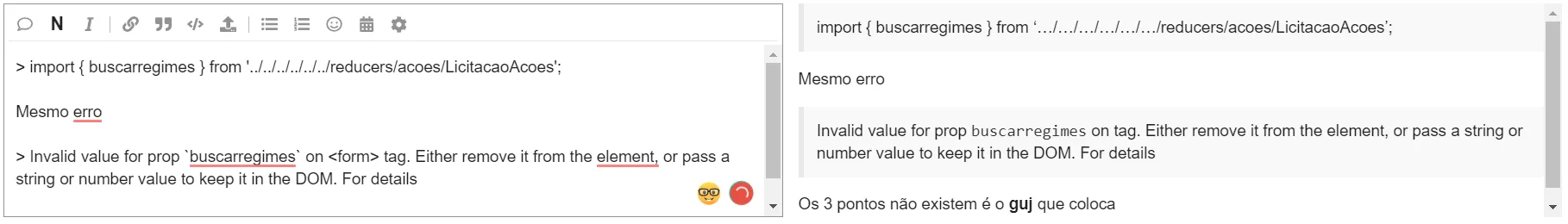 erro