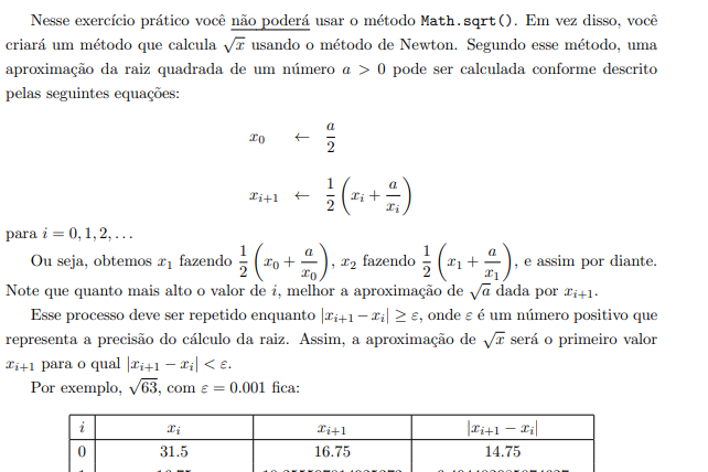 Quiz sobre cálculo com raízes quadradas - Exercício on-line de